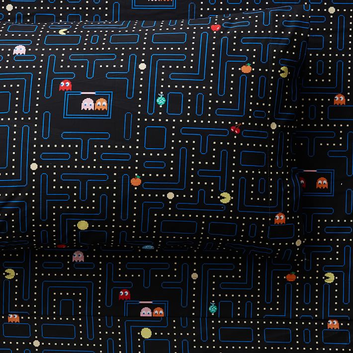 Pac-Man Compression Sheet Single Bed 