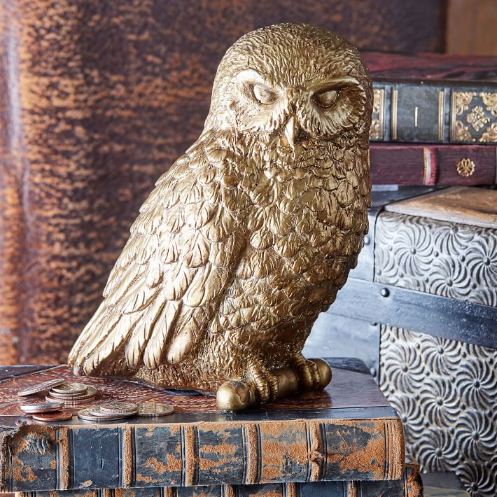 Harry Potter Hedwig The Owl Ceramic Coin Bank 