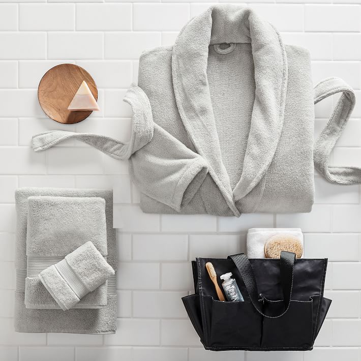 Quick-Dry Organic Bath Teen Robe | Pottery Barn Teen