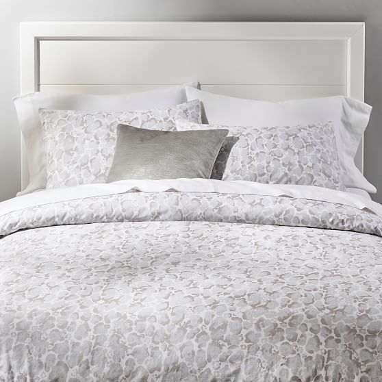 pottery barn leopard duvet