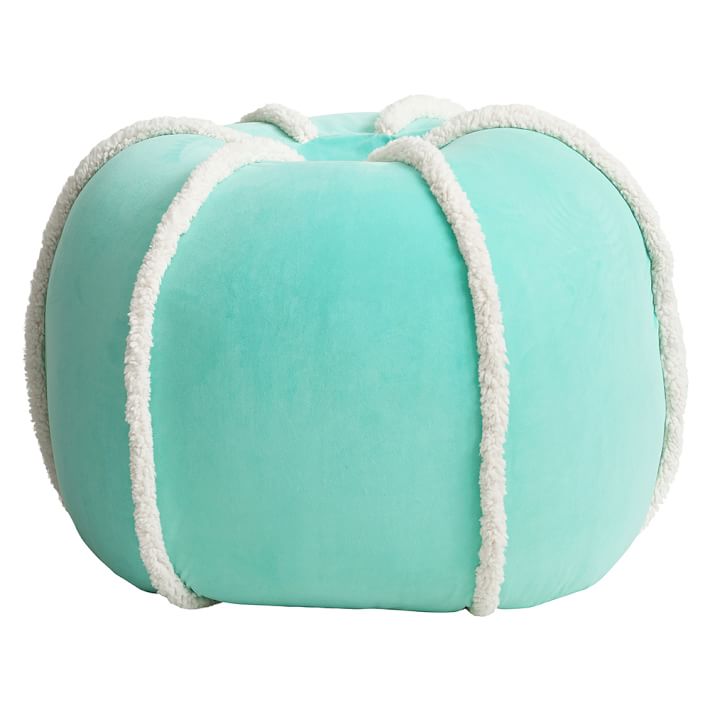 Pool Sherpa Pop Bean Bag Chair Pottery Barn Teen