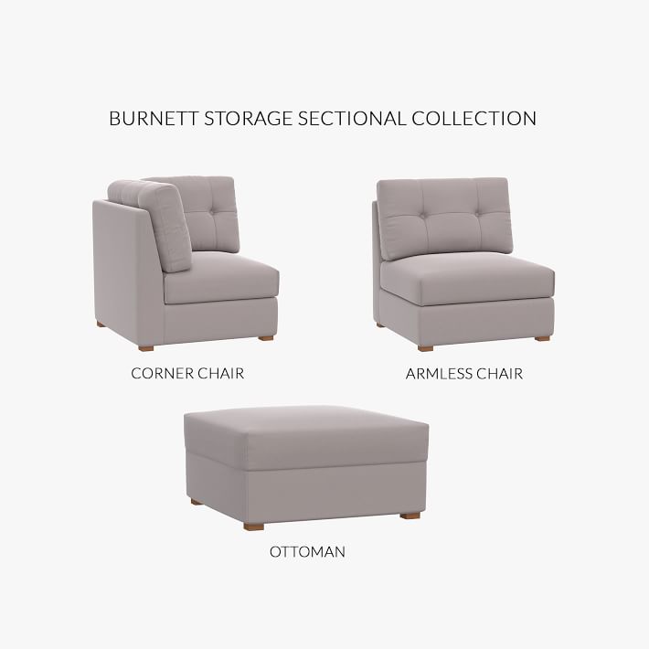 Build Your Own - Burnett Storage Sectional