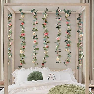 Floral Multicolored Waterfall Garland