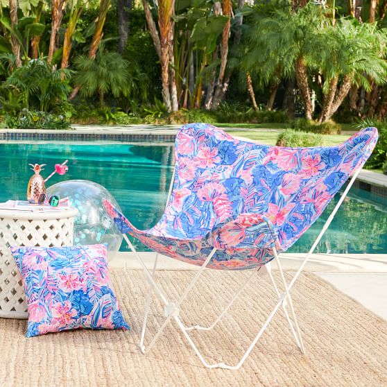 lilly pulitzer lounge chair