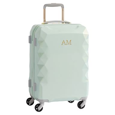 Luxe Hard-Sided Mint Carry-on Spinner 