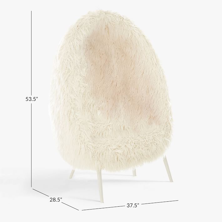 faux egg chair