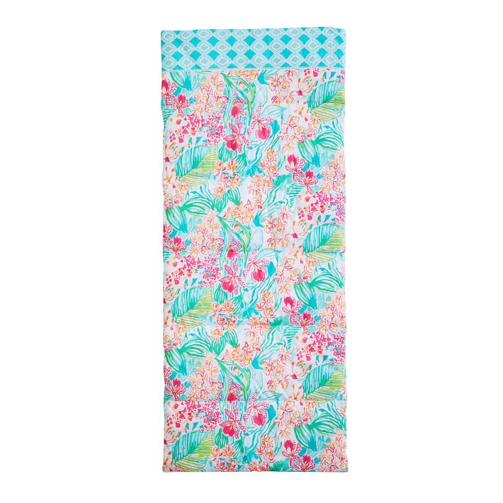 Lilly Pulitzer Orchid Sleeping Bag Pottery Barn Teen