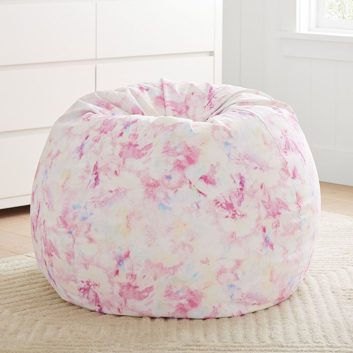 tie dye bean bag chair