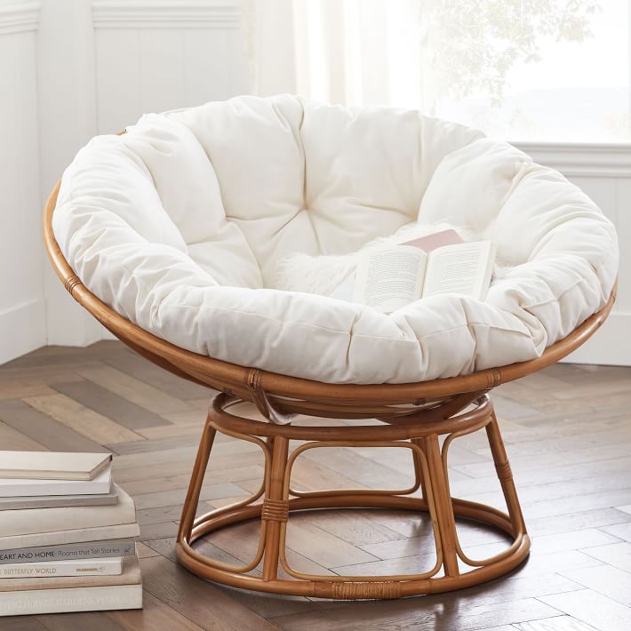 papasan wood chair