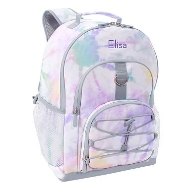 Gear-Up Pastel Tie Dye Recycled Backpack