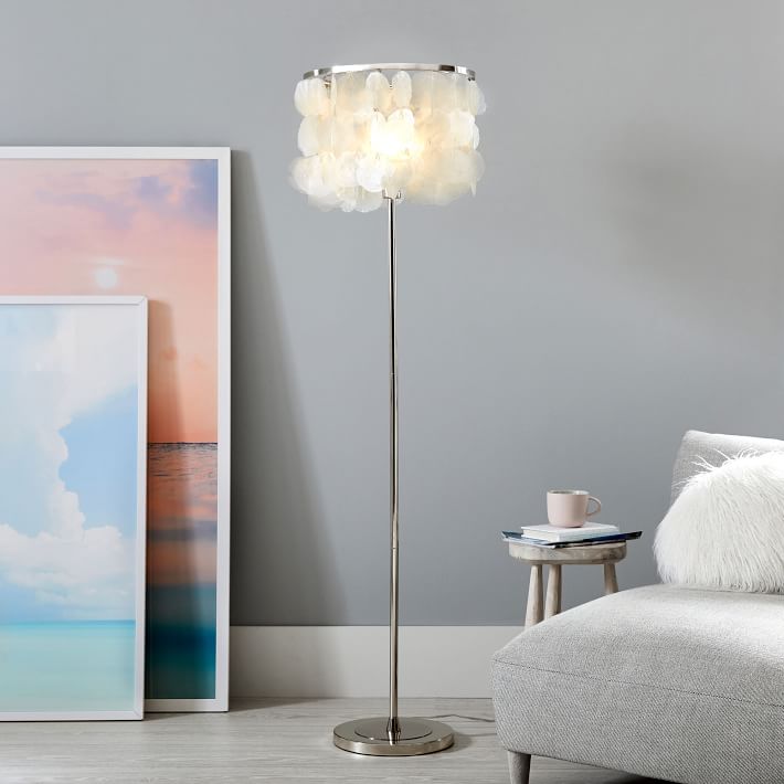 capiz floor lamp west elm