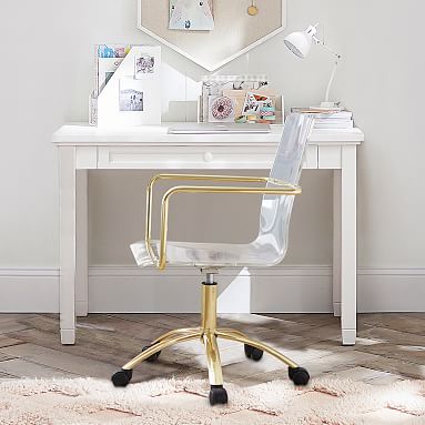 compact desk and chair set