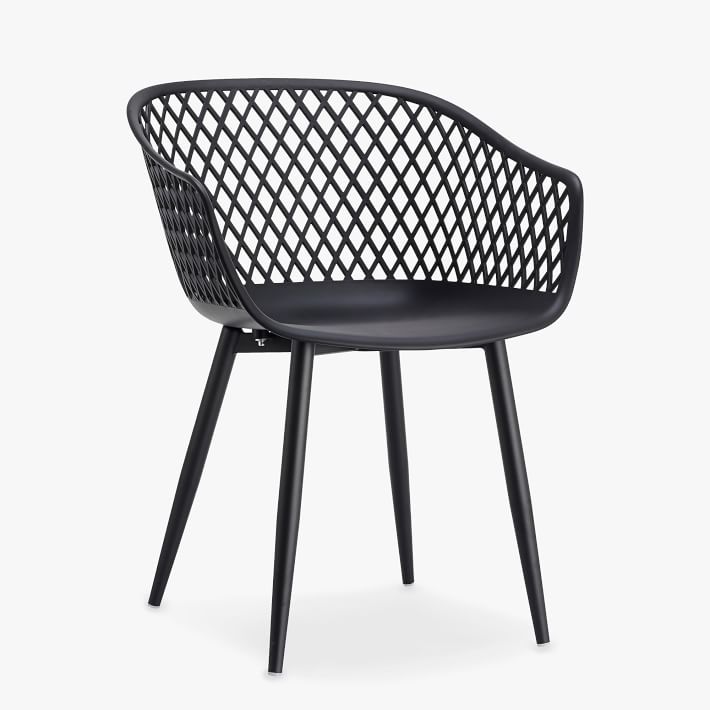 Piazza Black Outdoor Chair