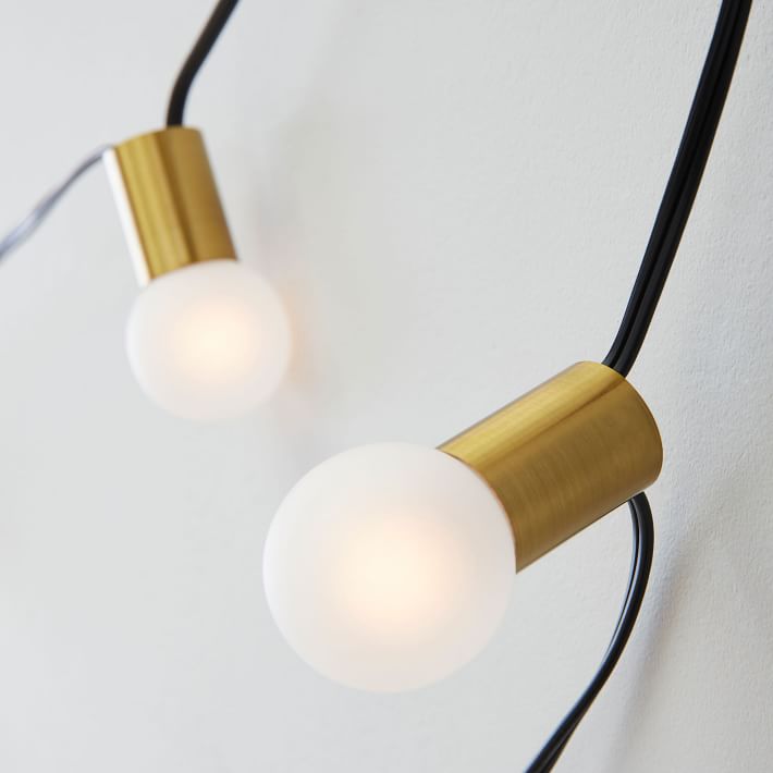 west elm simple string lights