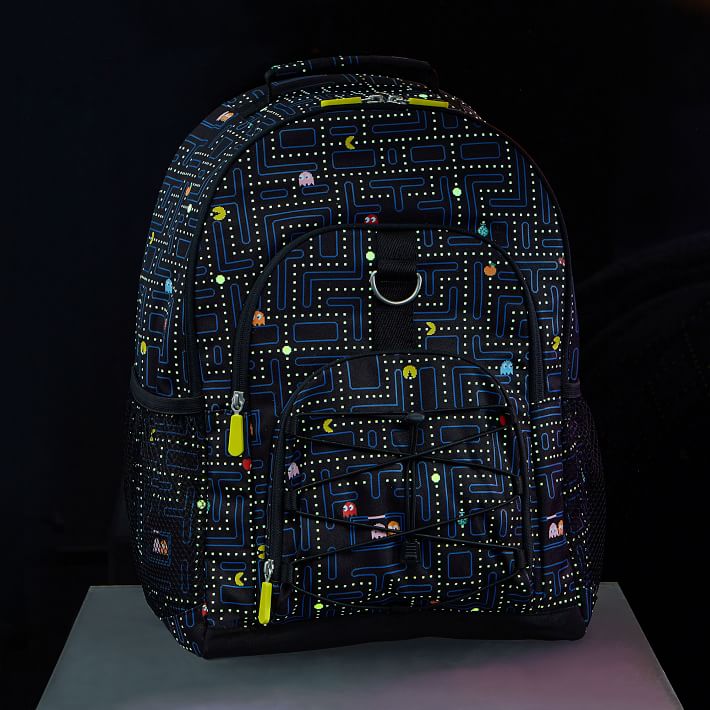 Gear-Up PAC-MAN™ Glow-in-the-Dark Recycled Backpack
