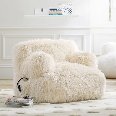 faux fur lounger