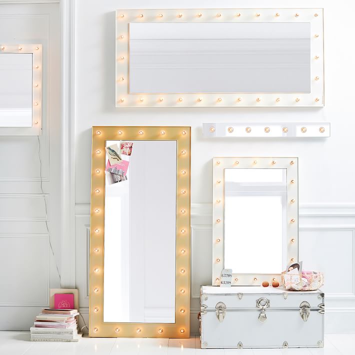 marquee light mirror