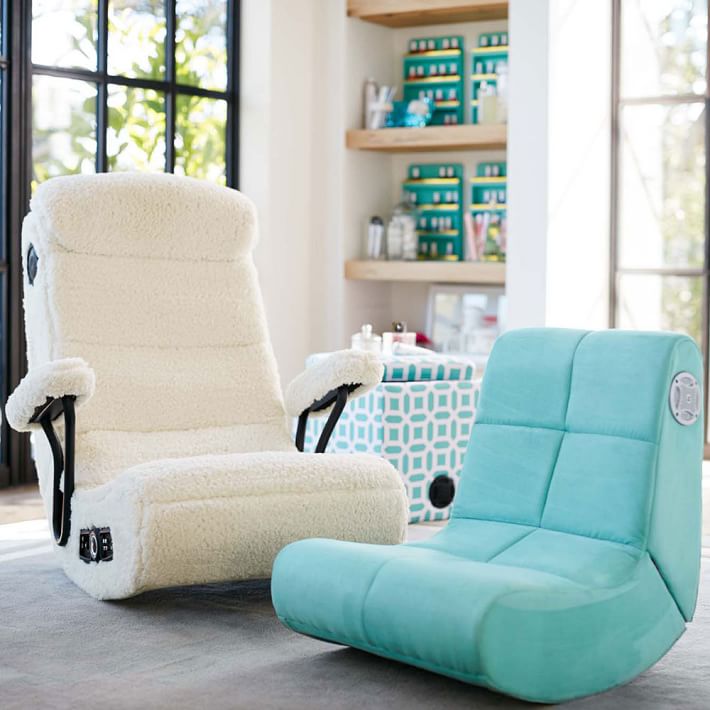 pottery barn sherpa gaming chair