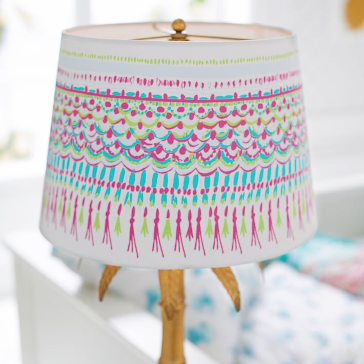 lilly pulitzer polished palm table lamp