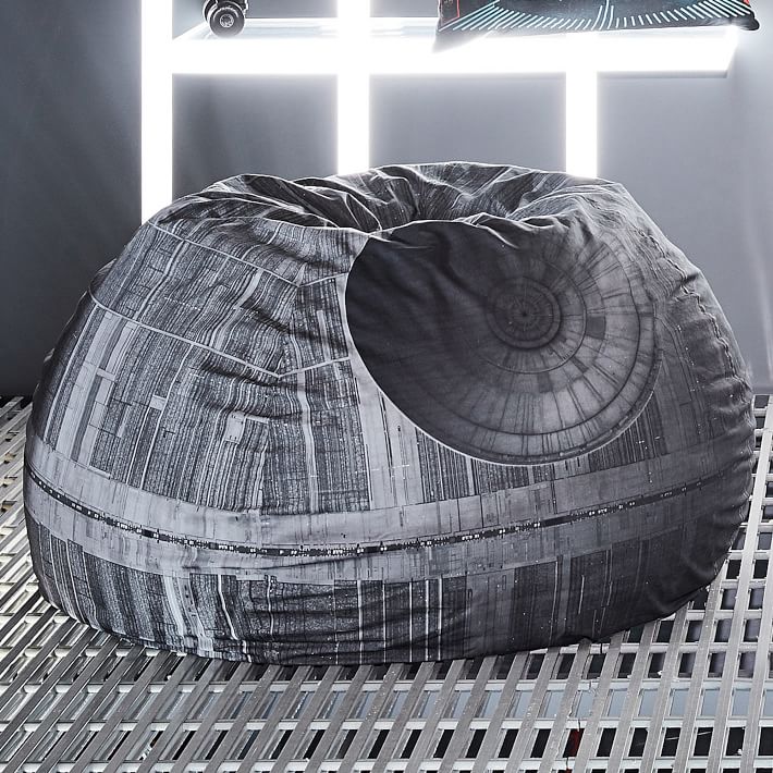 pottery barn death star bean bag