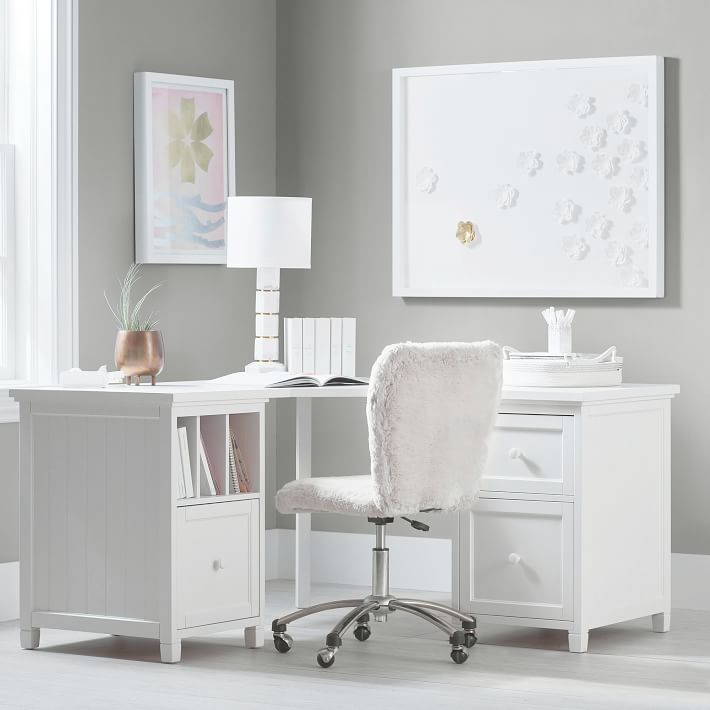 beadboard smart corner desk