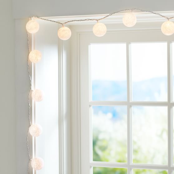 woven globe string lights