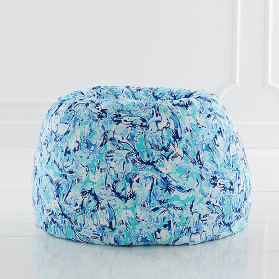 lilly pulitzer bean bag chair