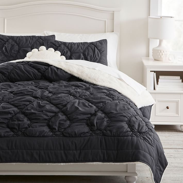 chic home chloe sherpa comforter set