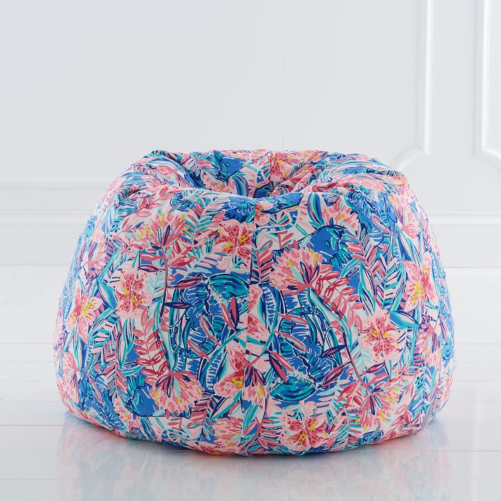 lilly pulitzer bean bag chair