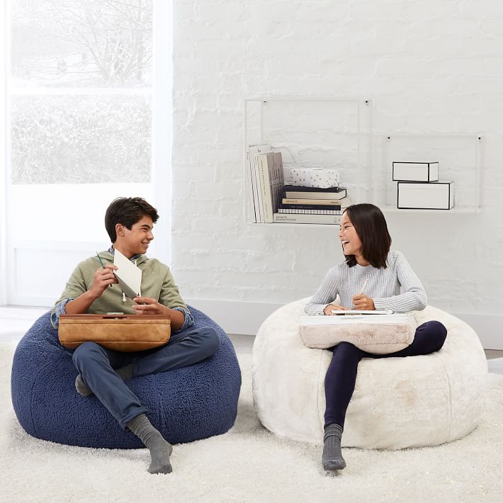 indigo bean bag chair