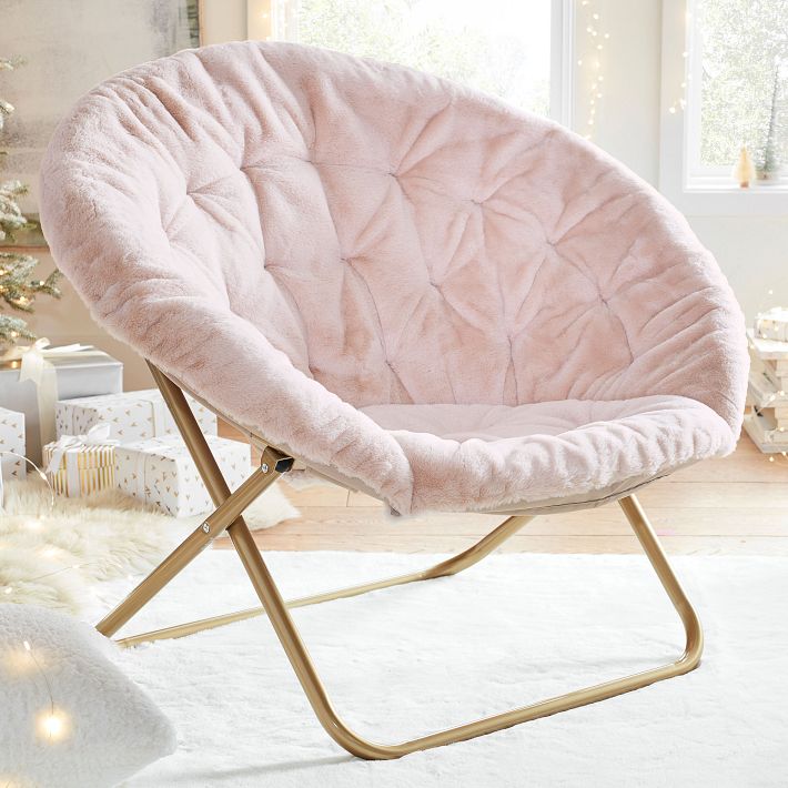 blush papasan chair