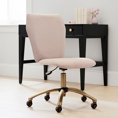 boho swivel desk chair