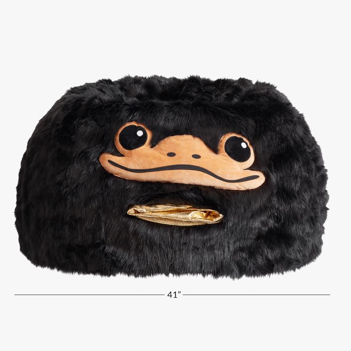 pottery barn niffler bean bag