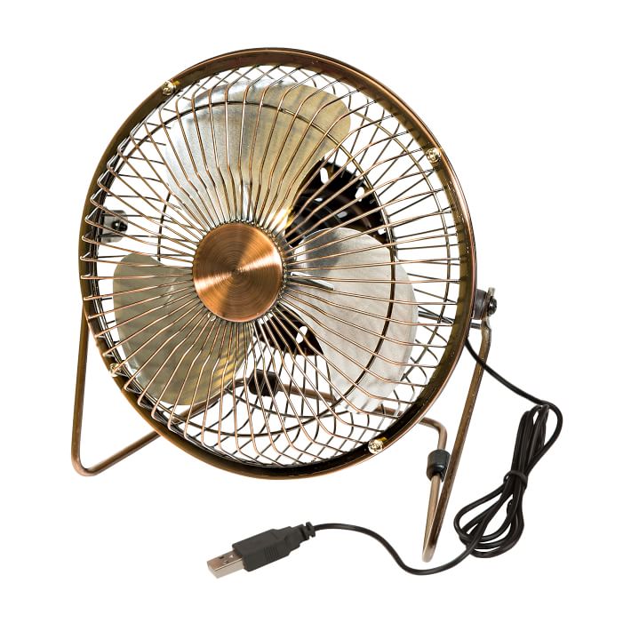 USB Powered Desk Fan Pottery Barn Teen