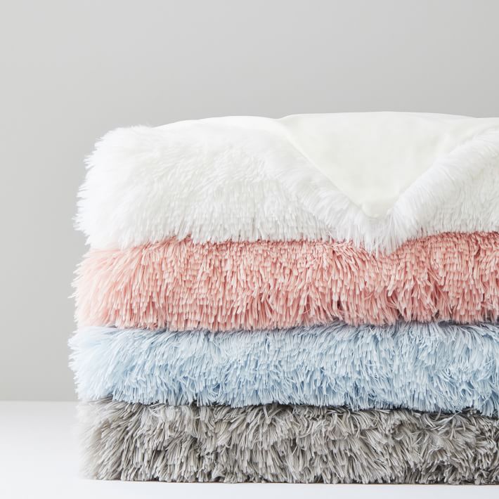 Recycled Fluffy Luxe Throw
