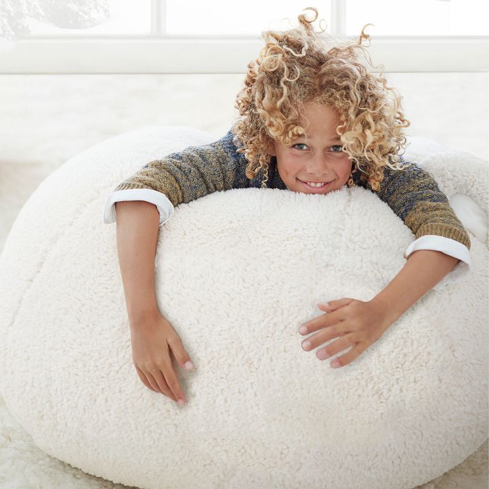 bean bag chair sherpa