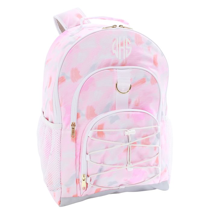 Gear Up Claire Pink Brushstrokes Recycled Backpack