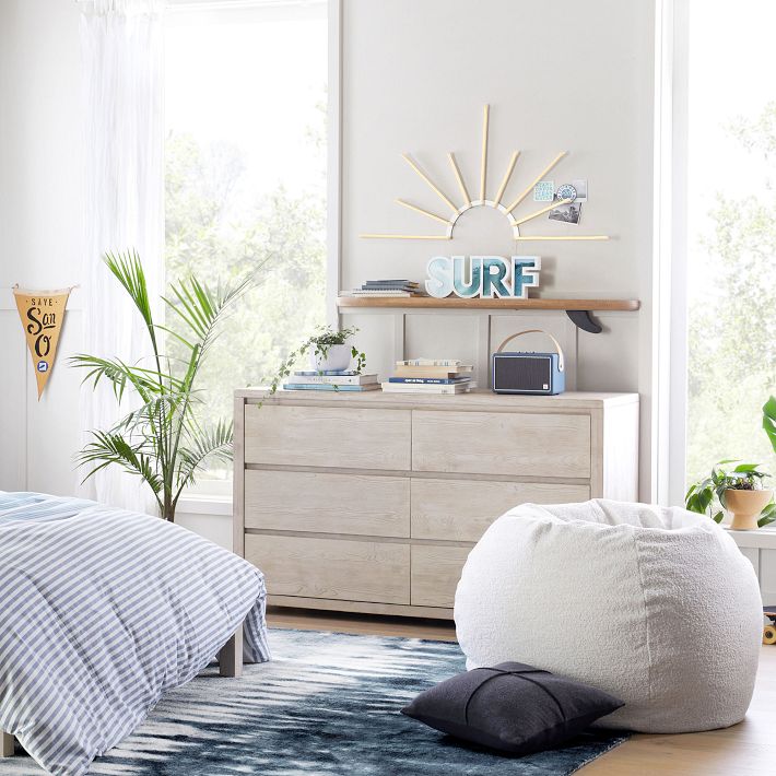 Surfrider Foundation Wooden Surfboard Shelf Pottery Barn Teen