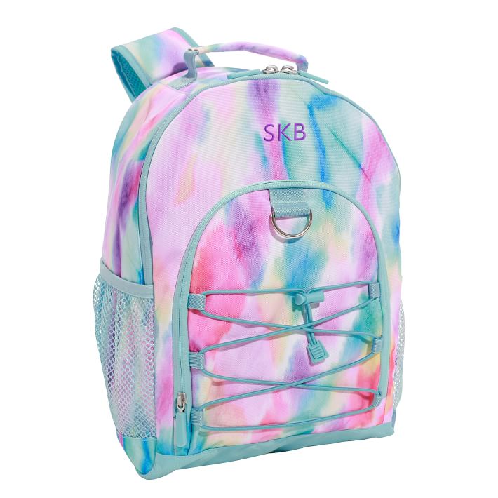 Gear-Up Rainbow Watercolour Recycled Tie-Dye Backpack