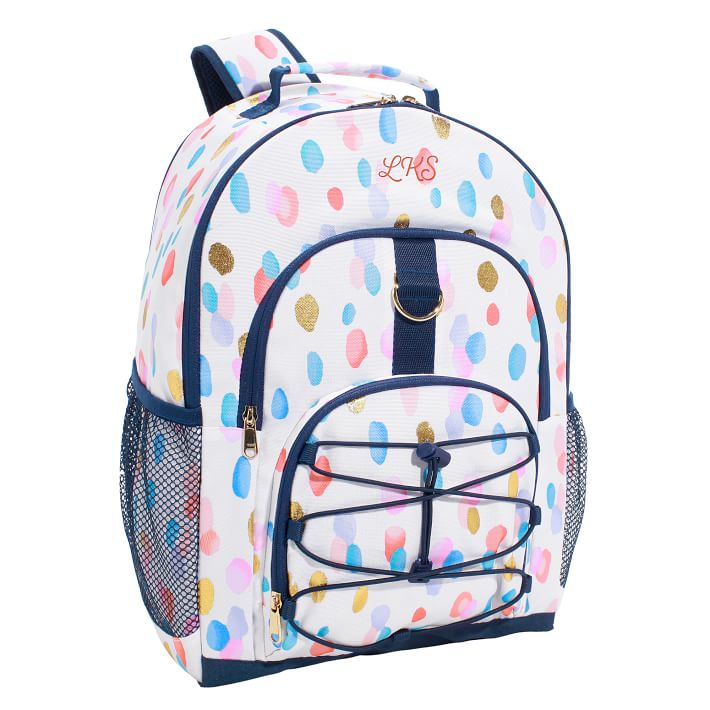 Gear-Up Metallic Rainbow Drops Recycled Backpack