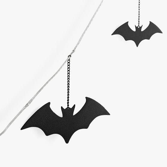 Bat Halloween String Lights Pottery Barn Teen
