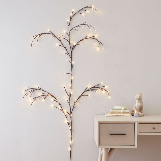 Fairy Light Branches Pottery Barn Teen
