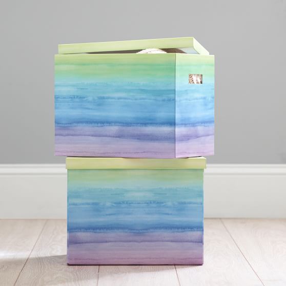 Paper Storage Bins Pottery Barn Teen