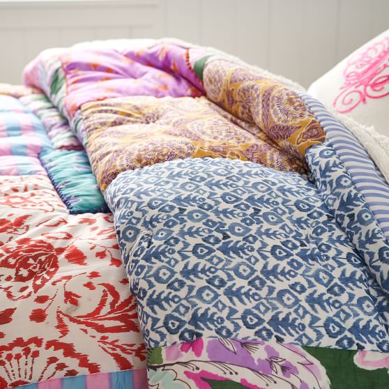 Amaranta Patchwork Quilt | Pottery Barn Teen