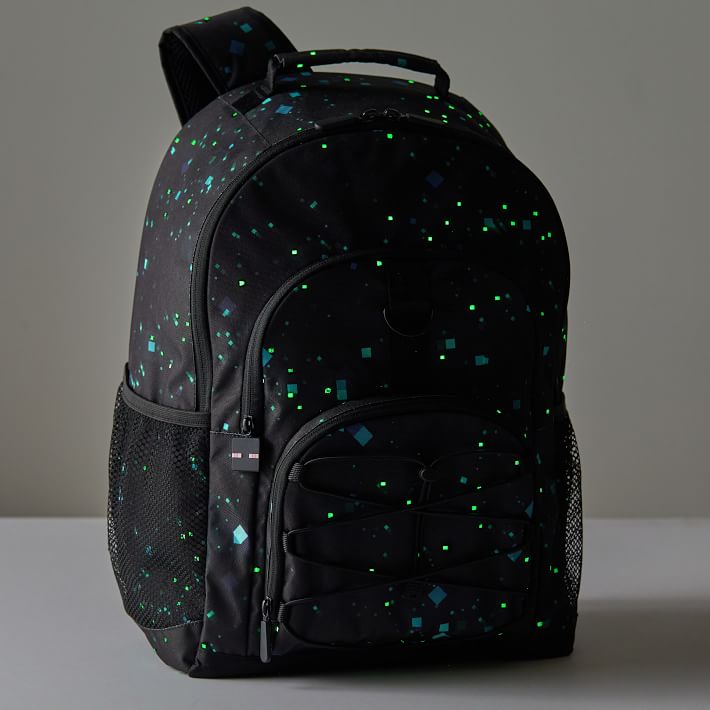 Gear-Up Minecraft™ The End™ Glow Recycled Backpack