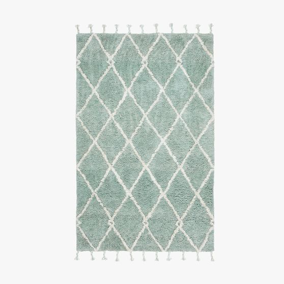 Plant Dyed Recycled Wool Rug Grey Pottery Barn Teen