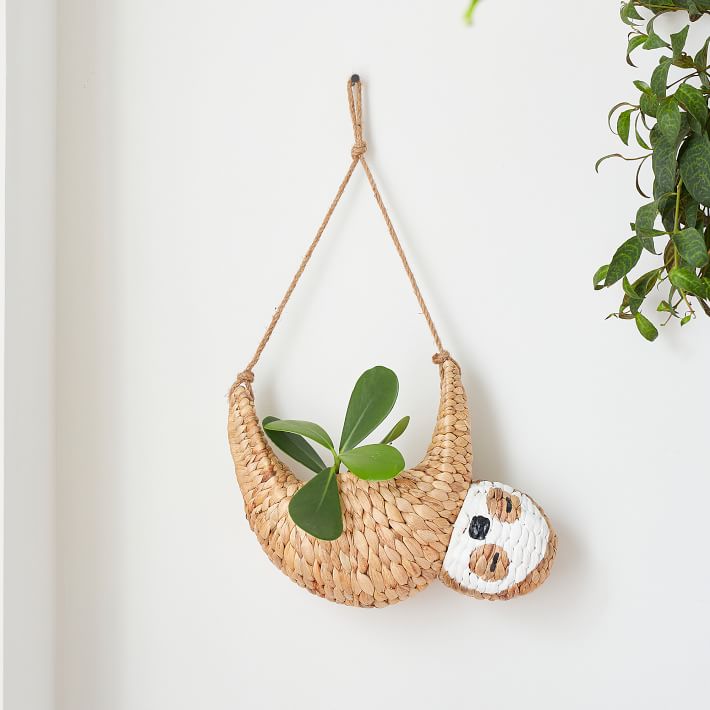 Woven Novelty Sloth Catchall
