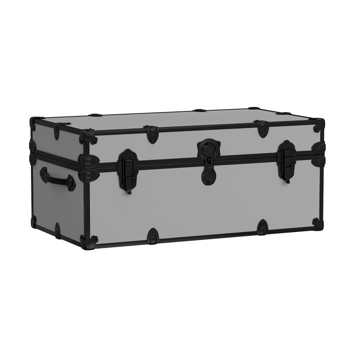 Canvas Black Trim Dorm Trunks Pottery Barn Teen