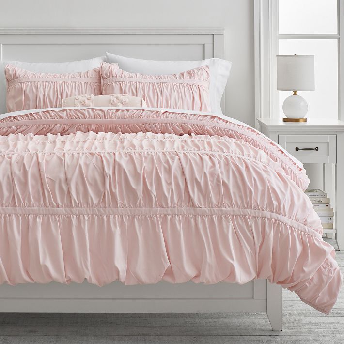 Pucker Up Girls Comforter + Sham Pottery Barn Teen