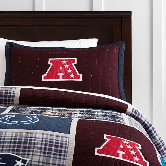 NFL Boys Quilt Sale Pottery Barn Teen